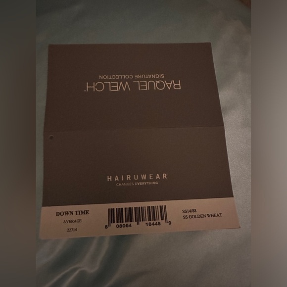 Raquel Welch Down Time SS Golden Wheat Lacefront 100%Handtied Plucked &Thinned - Picture 12 of 13